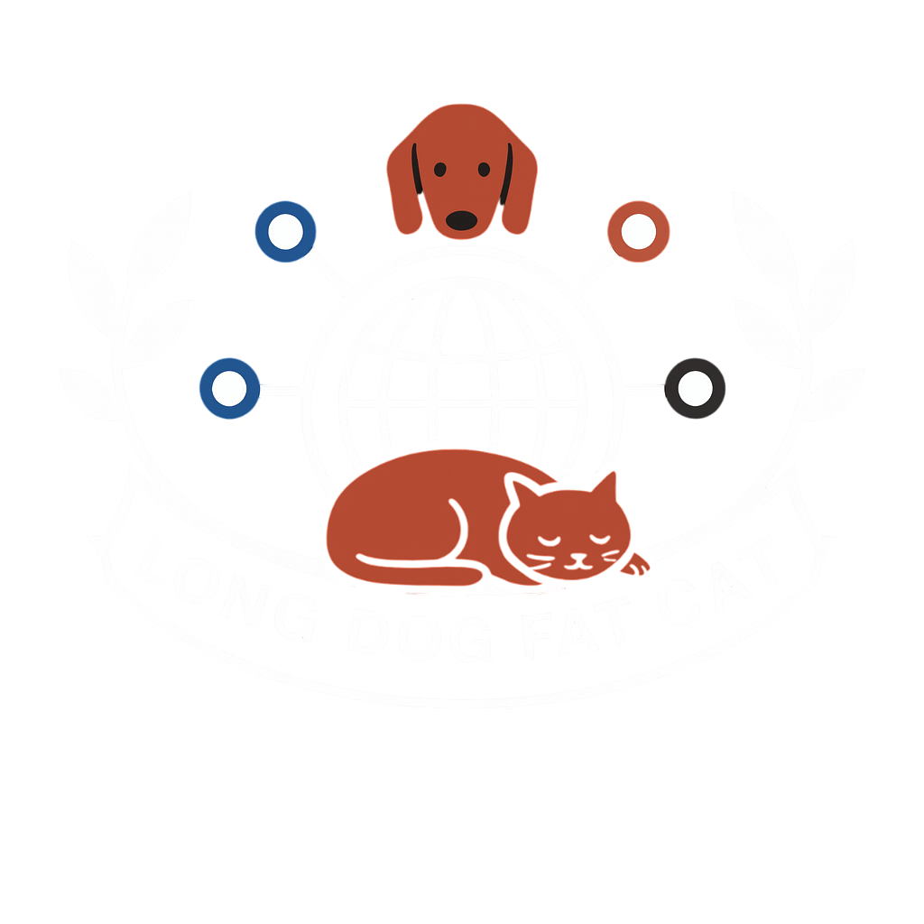 Long Dog Fat Cat Logo